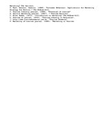 Eseja 'Service Marketing of Tourism industry in Tasmania by Nick HSU', 5.