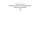 Referāts 'Romantisms franču literatūrā un Ž.Sandas romānos "Horācijs" un "Mazā Fadete"', 1.