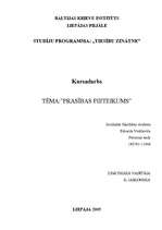 Referāts 'Prasības pieteikums', 1.