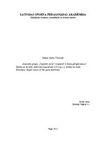 Konspekts 'Pārgājiens Saldus novadā', 1.