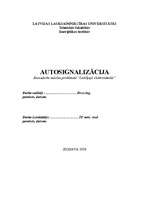Referāts 'Autosignalizācija', 1.