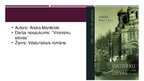 Prezentācija 'Andra Mānfelde "Virsnieku sievas"', 5.