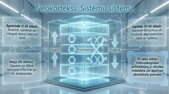 Prezentācija 'Neokorteksa arhitektūra, 6 apziņas slāņi', 12.