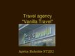 Prezentācija 'Travel Agency "Vanilla Travel"', 1.