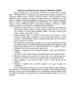 Konspekts 'Pārdomas par Ērika Fromma grāmatu "Mīlestības māksla"', 1.