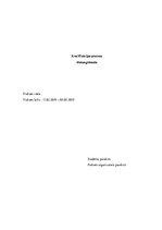 Prakses atskaite 'Prakses dienasgrāmata ķirurģijas nodaļā', 1.