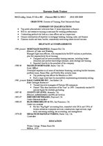 Paraugs 'Curriculum Vitae', 2.