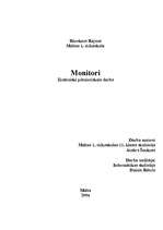 Referāts 'Monitori', 1.