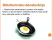 Prezentācija 'Olbaltumvielu denaturācija', 3.