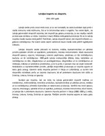 Eseja 'Latvijas imports un eksports', 1.