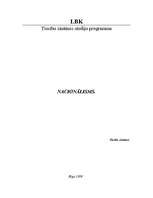 Eseja 'Nacionālisms', 1.