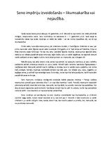Eseja 'Seno impēriju izveidošanās - likumsakarība vai nejaušība', 1.