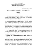 Referāts 'Filmas "Another Earth" vizuālās komunikācijas analīze', 1.