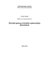 Referāts 'Dzīvokļa īpašums, tā tiesiskā reglamentācija likumdošanā', 1.