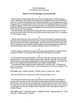 Konspekts 'Haruki Murakami "The Wind-up Bird Chronicle"', 1.