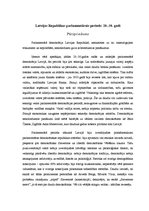 Eseja 'Latvijas Republikas parlamentārais periods: 20.-30.gadi', 1.