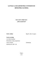 Referāts 'Meža atjaunošana', 1.