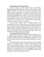 Referāts 'Eiropas Savienības reģionālā politika un strukturālie fondi', 5.