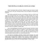 Eseja 'Vārda brīvība un cenzūra', 1.