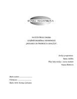 Referāts 'Nozares apraksts', 1.