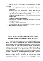 Diplomdarbs 'Sodu izcietušo personu ar vardarbīgu uzvedību ilgstošas sociālās rehabilitācijas', 40.
