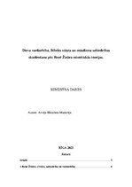 Eseja 'Dieva vardarbība, Bībeles stāstu un mūsdienu sabiedrības skaidrošana pēc Renē Ži', 1.