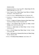 Eseja 'Klimata pārmaiņas un to ģeogrāfiskā ietekme uz planētu', 4.