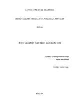 Referāts 'Ārējās un iekšējās vides faktori manā darba vietā', 1.