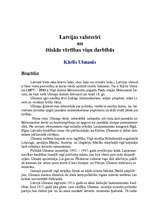 Referāts 'Latvijas valstsvīri un ētiskās vērtības viņu darbībās', 1.