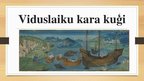 Prezentācija 'Kara kuģu tipi viduslaikos un to raksturojums', 10.