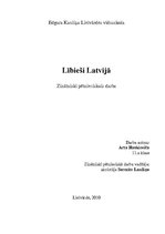 Referāts 'Lībieši Latvijā', 2.
