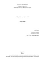 Prakses atskaite 'Tiesu prakses atskaite', 1.