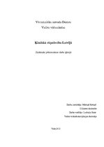 Referāts 'Ķīmiskā rūpniecība Latvijā', 1.