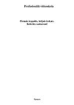 Referāts 'Pirmais iespaids. Ārējais izskats', 1.