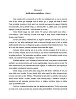 Eseja 'Antīkais un mūsdienu teātris', 1.