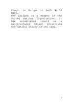 Konspekts 'New Zealand', 5.