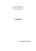 Konspekts 'Arābu valodas dialekti', 1.