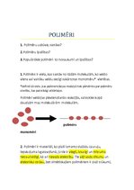 Konspekts 'Polimēri', 1.