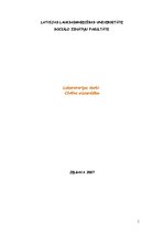 Paraugs 'Laboratorijas darbi cilvēka aizsardzībā', 1.