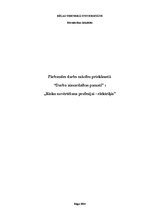 Konspekts 'Risku novērtēšana profesijai - elektriķis', 1.