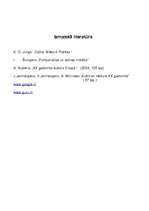 Referāts 'Arhetipu vieta un nozīme kultūrā Junga skatījumā', 8.