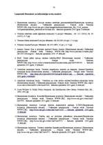 Diplomdarbs 'Latvijas tūrisma politikas veidošanas analīze un pilnveidošana', 81.