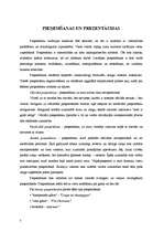 Referāts 'Pieņemšana un prezentācija', 3.