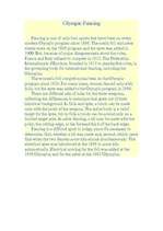 Konspekts 'Fencing', 9.