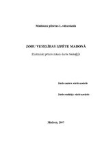Referāts 'Zobu veselības izpēte Madonā', 1.