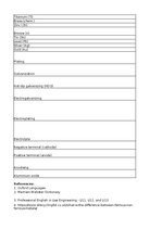 Konspekts 'Types of materials - glossary', 3.