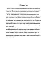 Eseja 'Film Review "Hachiko: A Dog Tale"', 1.