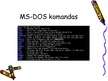 Prezentācija 'MS - DOS pamatkomandas', 5.