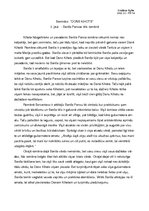 Eseja 'Sančo Pansas tēls romānā "Dons Kihots"', 1.