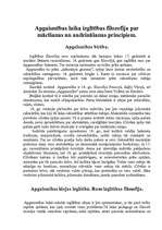 Eseja 'Apgaismības laika izglītības filosofija par mācīšanas un audzināšanas principiem', 1.